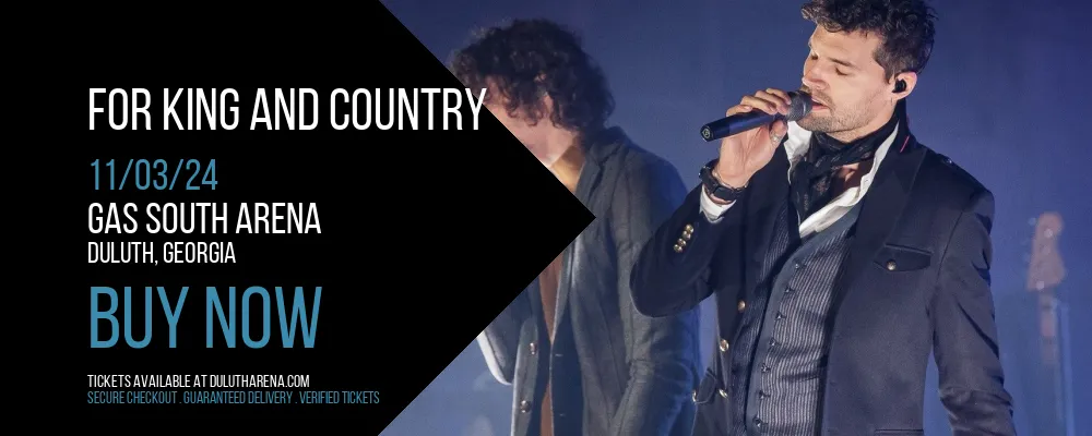 For King and Country at Gas South Arena