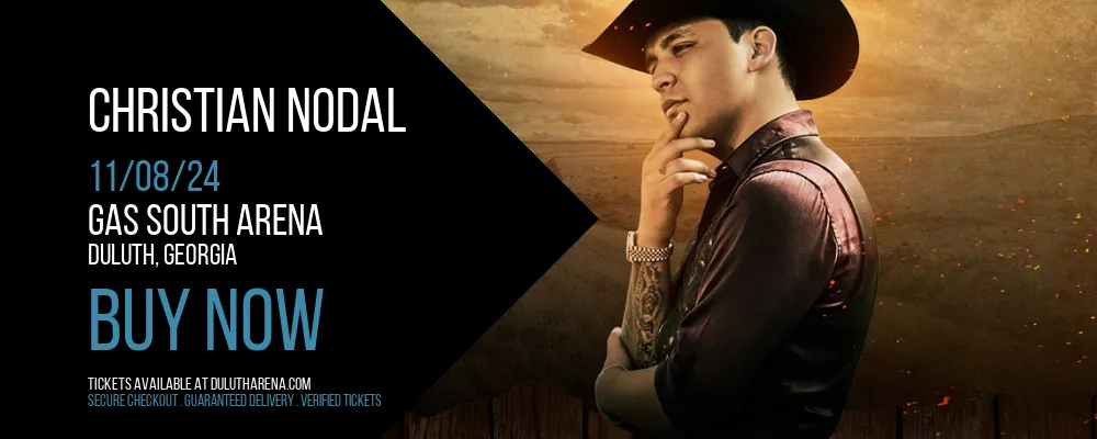 Christian Nodal at Gas South Arena